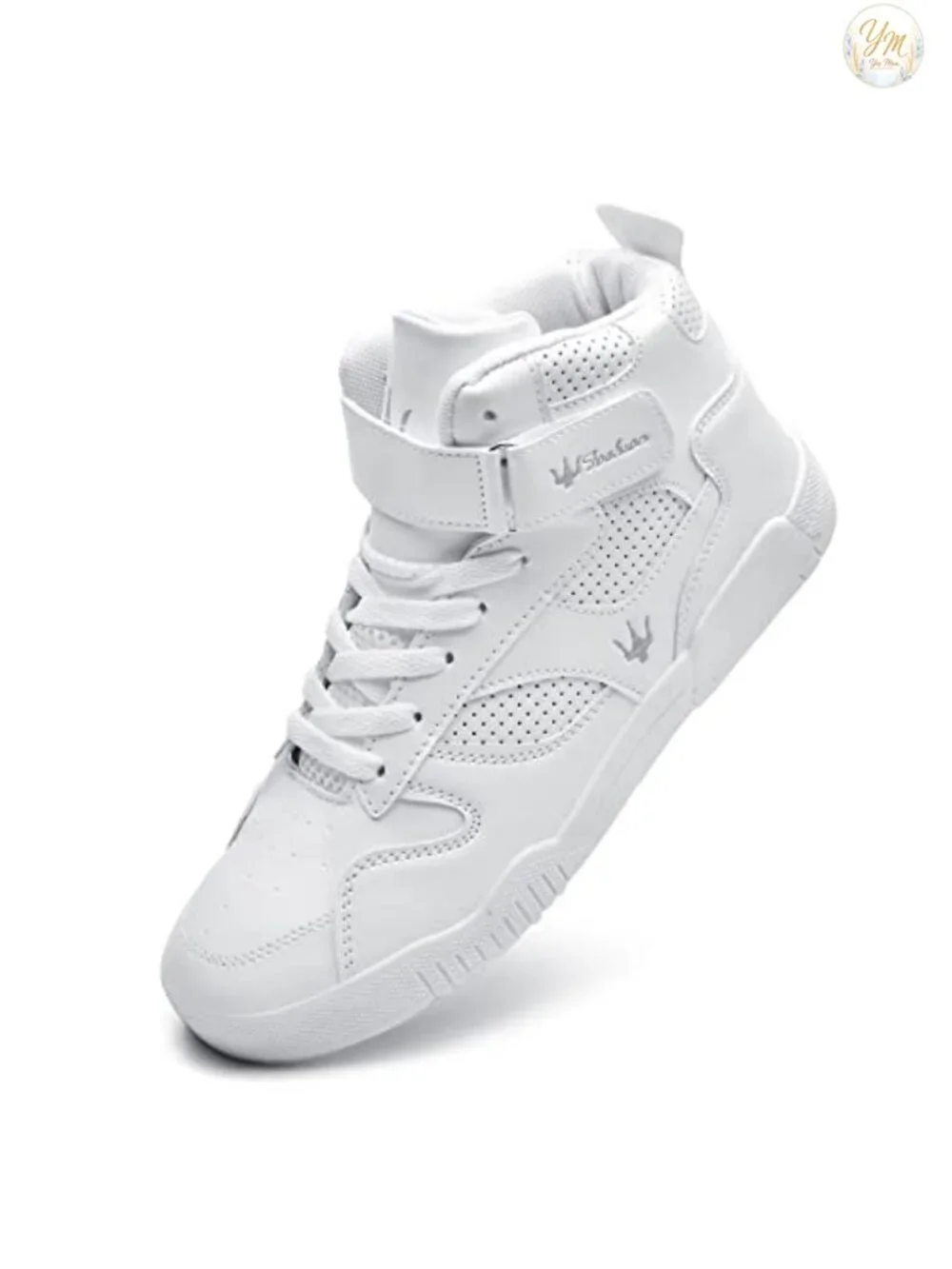 Men's High Top Breathable Leather Street Sneakers